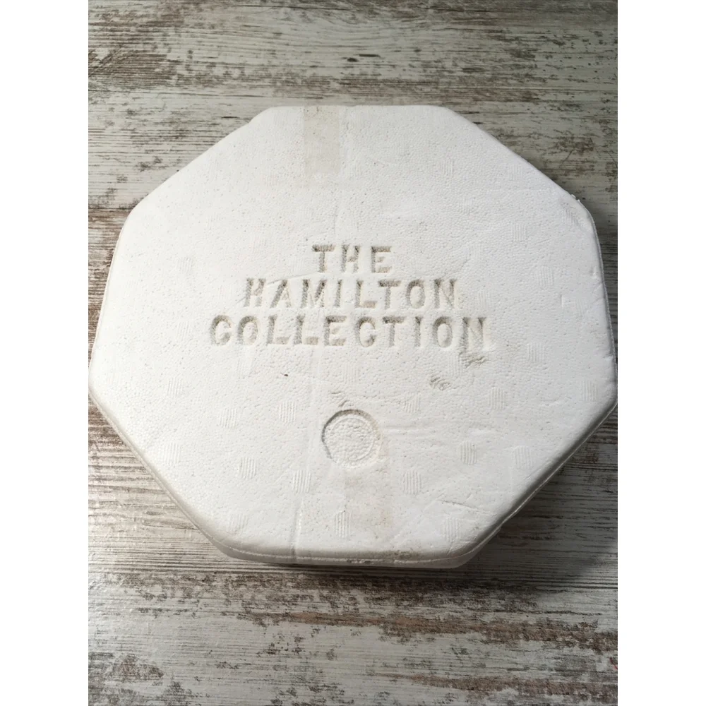 Vintage 1994 Star Trek USS Enterprise Hamilton Collector Plate COA